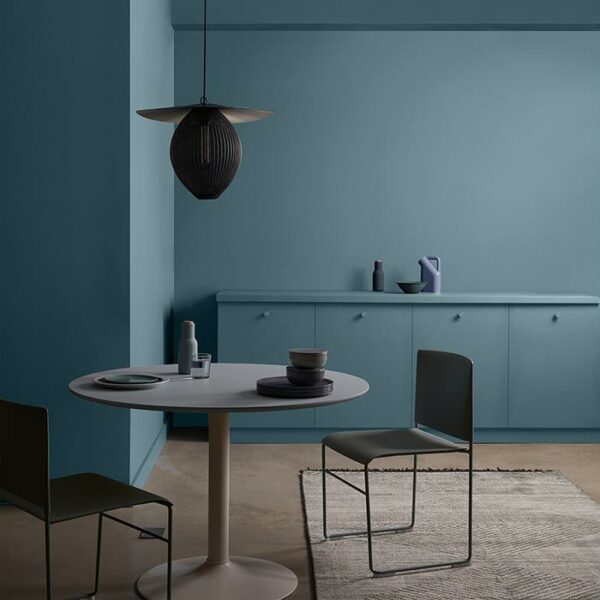 peinture Elle Decoration coloris Bleu Open Water cuisine
