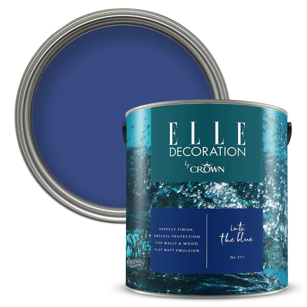 pot de peinture Elle Decoration coloris Bleu Into the Blue
