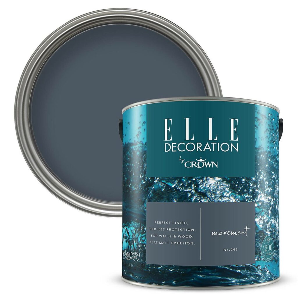 pot de peinture Elle Decoration coloris Bleu Movement
