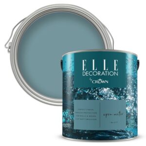 pot de peinture Elle Decoration coloris Bleu Open Water pot de peinture Elle Decoration coloris Bleu Open Water