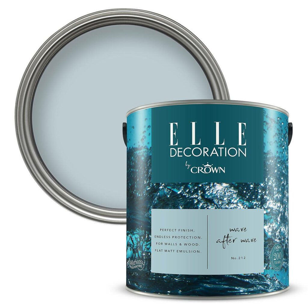 pot de peinture Elle Decoration coloris Bleu Wave After Wave