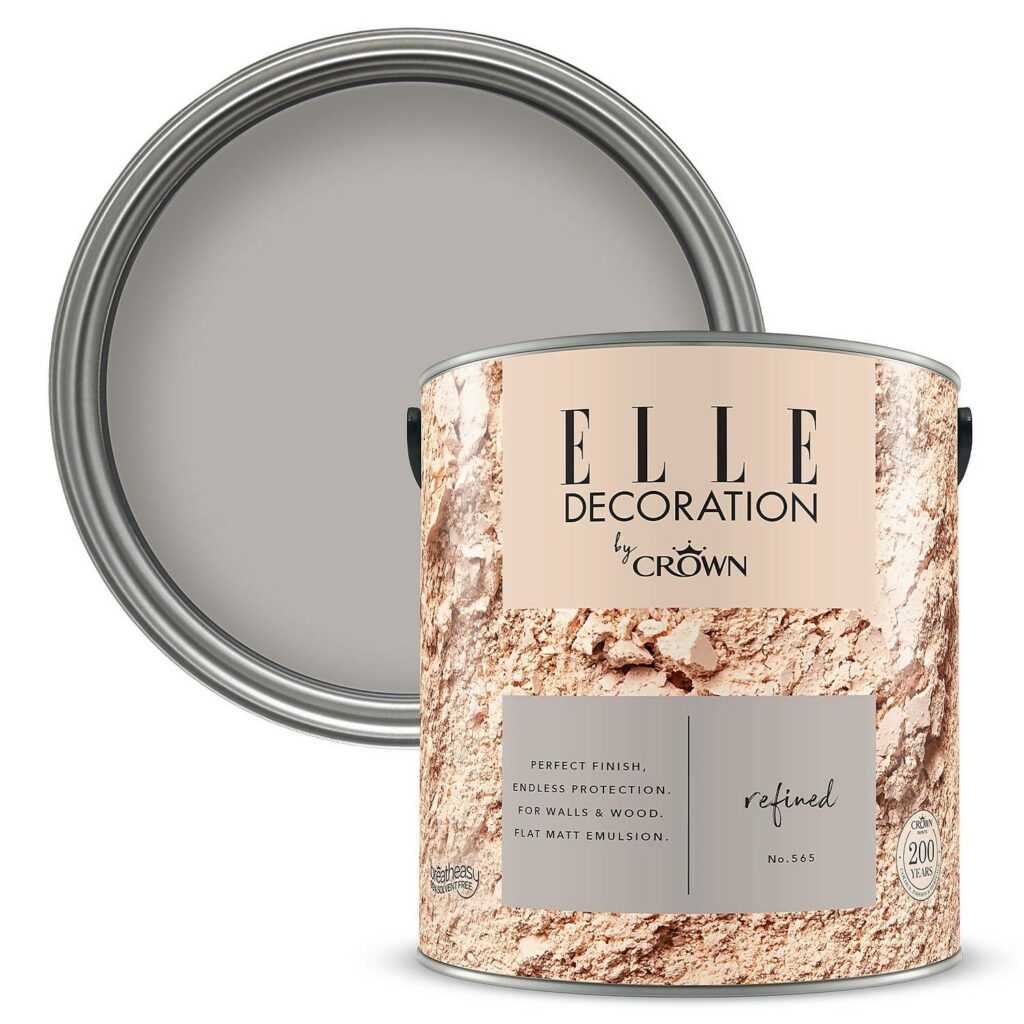 pot de peinture Elle Decoration coloris Gris Refined