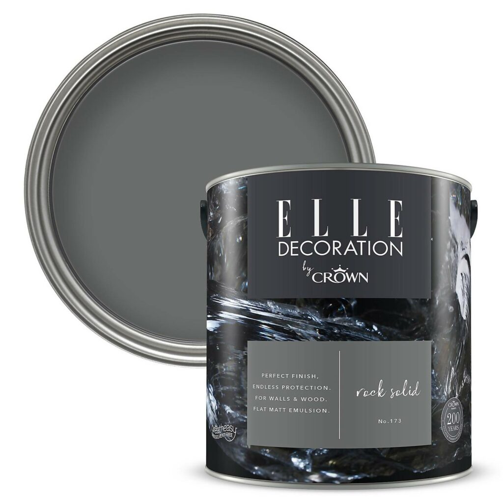 pot de peinture Elle Decoration coloris Gris Rock Solid