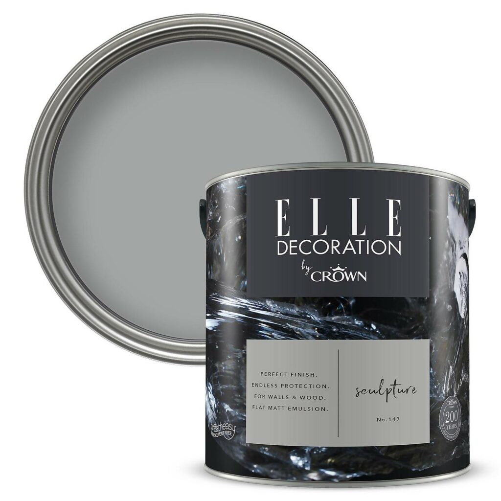 pot de peinture Elle Decoration coloris Gris Sculpture