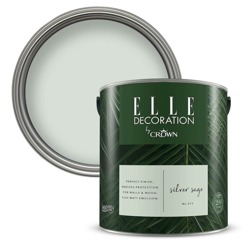 pot de peinture Elle Decoration coloris Gris Silver Sage