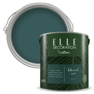 pot de peinture Elle Decoration coloris Vert Botanical Noir pot de peinture Elle Decoration coloris Vert Botanical Noir