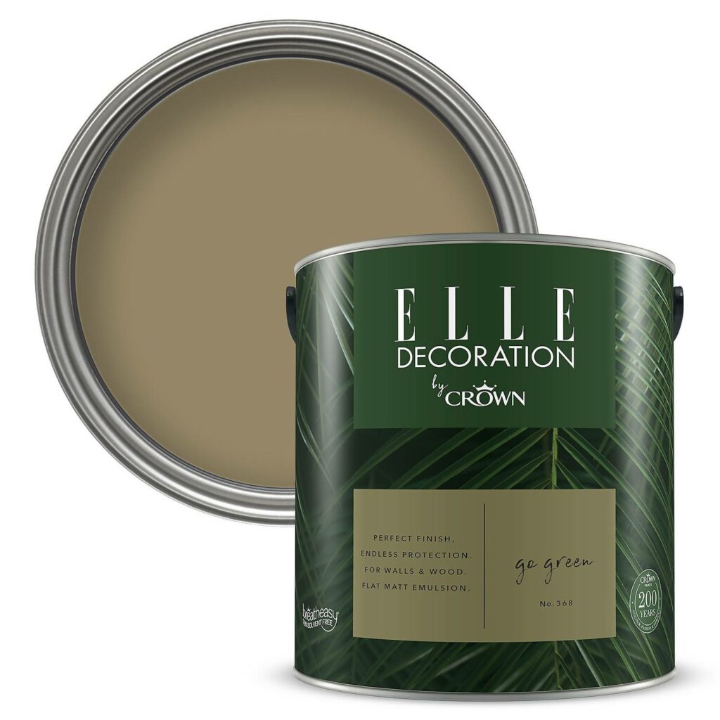 pot de peinture Elle Decoration coloris Vert Go Green
