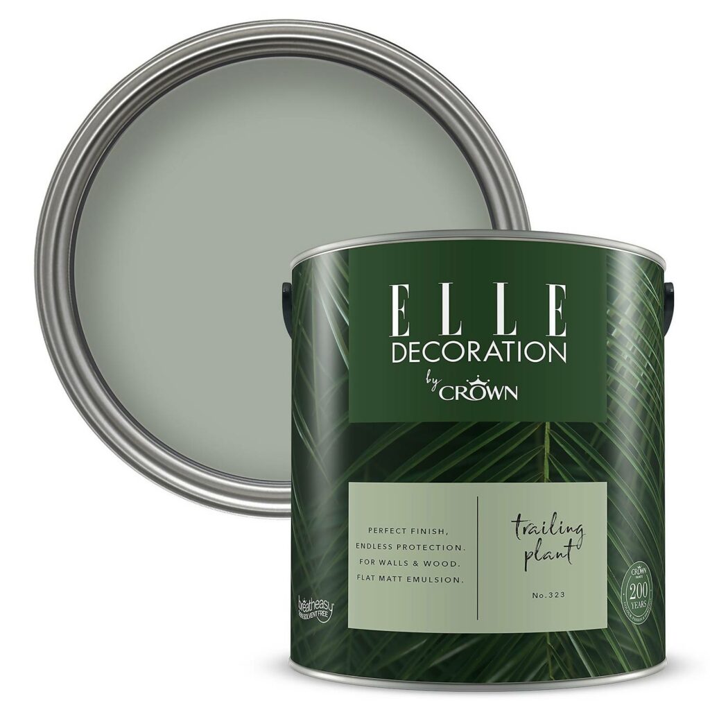 pot de peinture Elle Decoration coloris Vert Training Plant