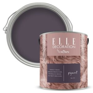 pot de peinture Elle Decoration coloris Violet Pigment pot de peinture Elle Decoration coloris Violet Pigment