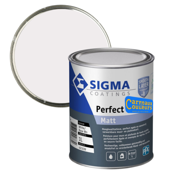 Peinture SIGMA Blanc Moleson