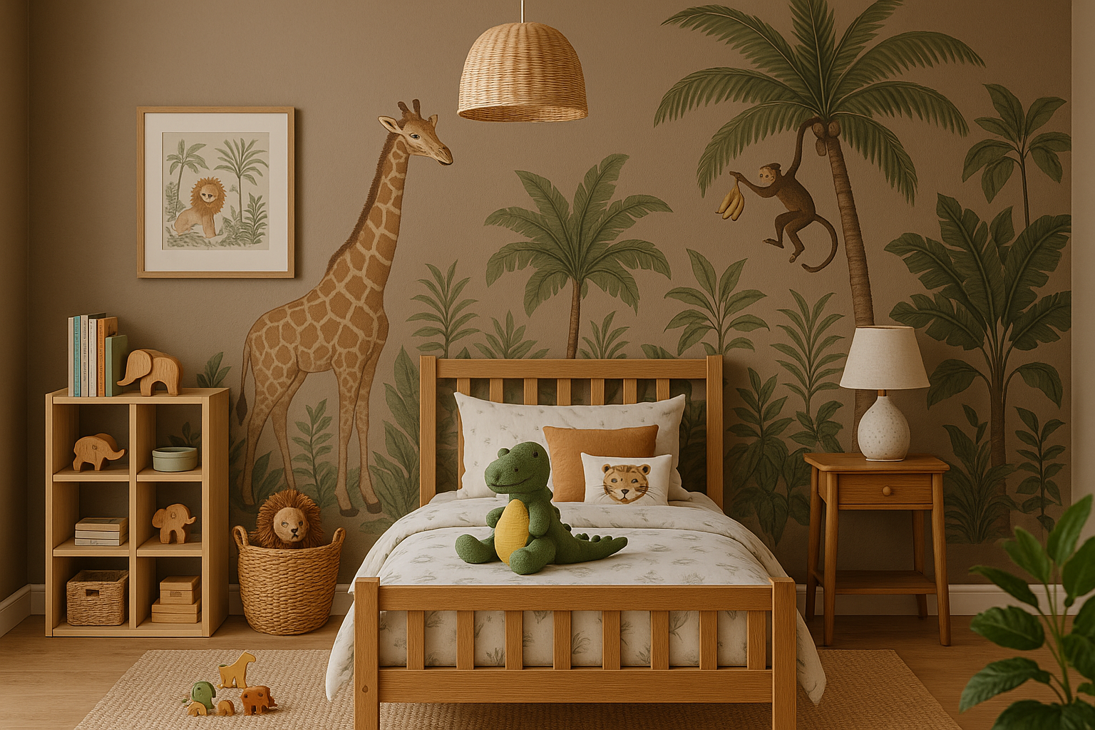 Chambre enfant peinture SIGMA Brun Vaduz