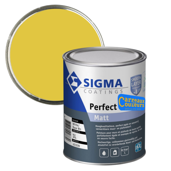 Peinture SIGMA Jaune Braz