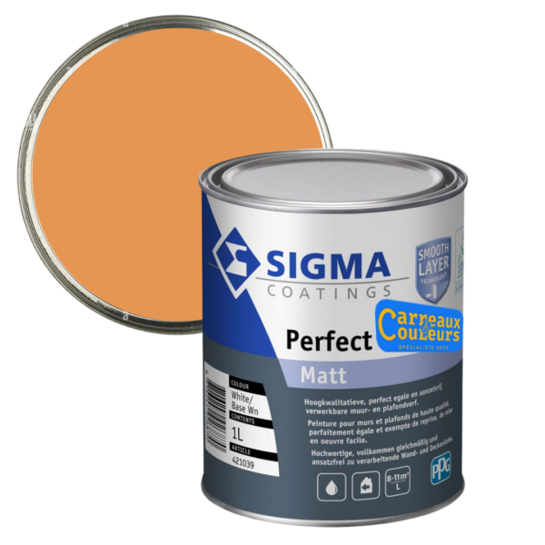 Peinture SIGMA ORANGE Gospel