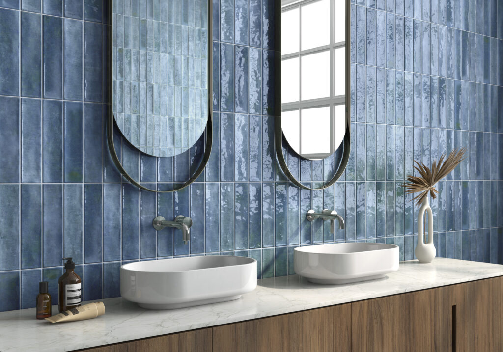 carrelage feel aqua 7x28 cm Salle de Bain