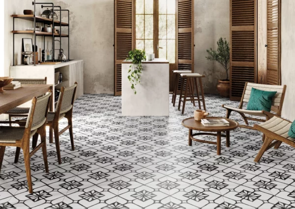 Carrelage carreaux de ciment ASTI 44x44cm