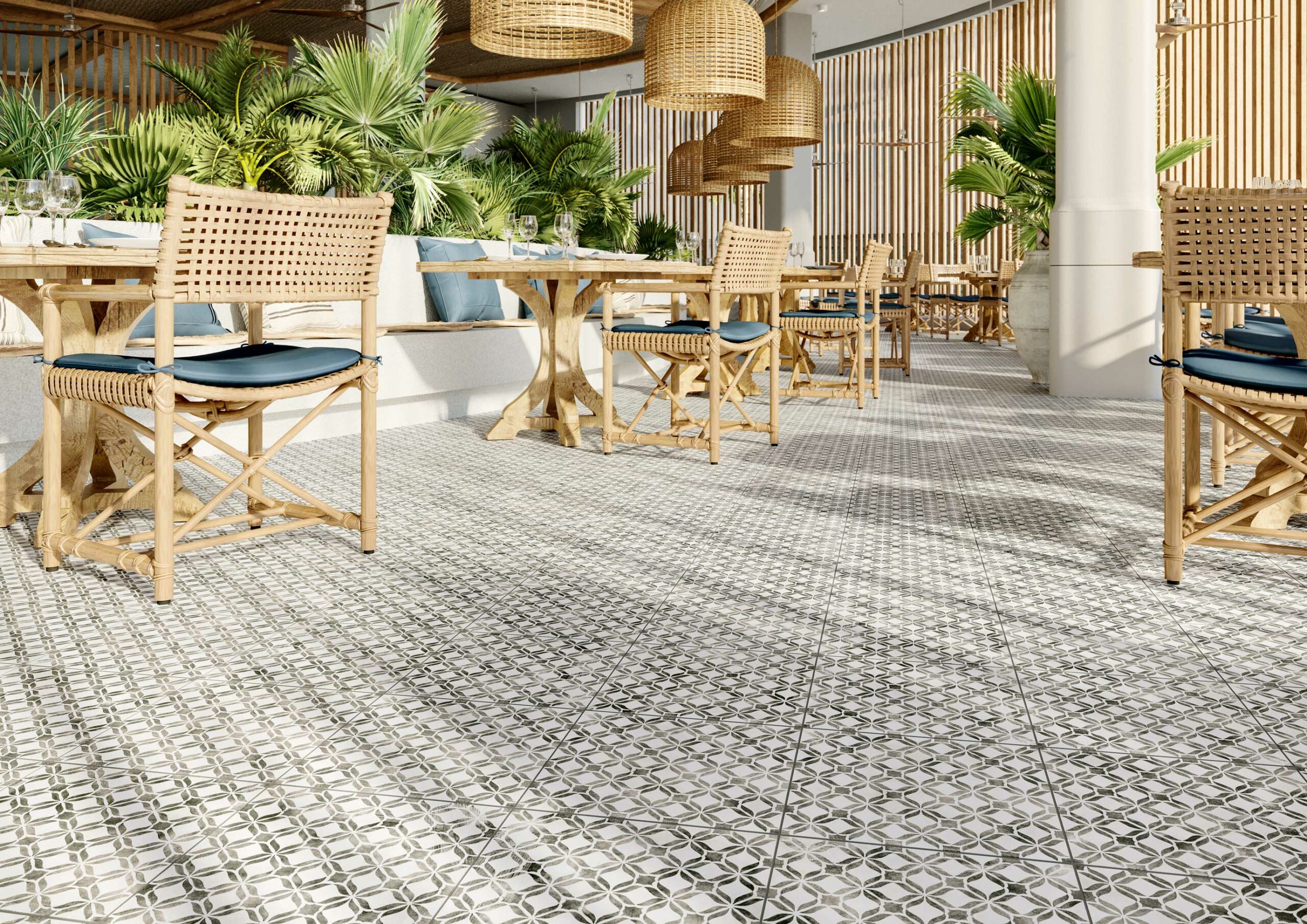 Carrelage extérieur FRESCO Noir