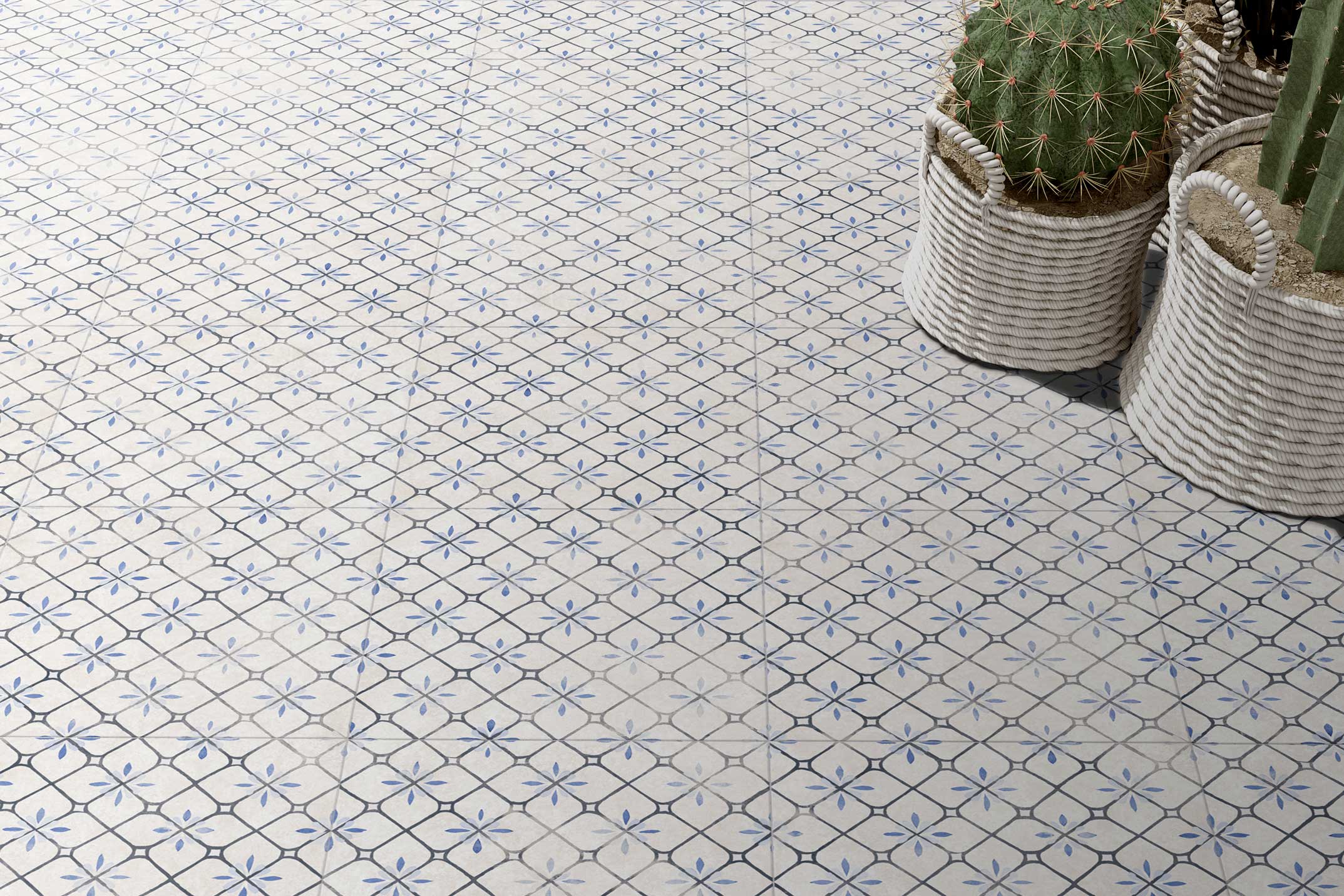 Carrelage extérieur Venice Denim