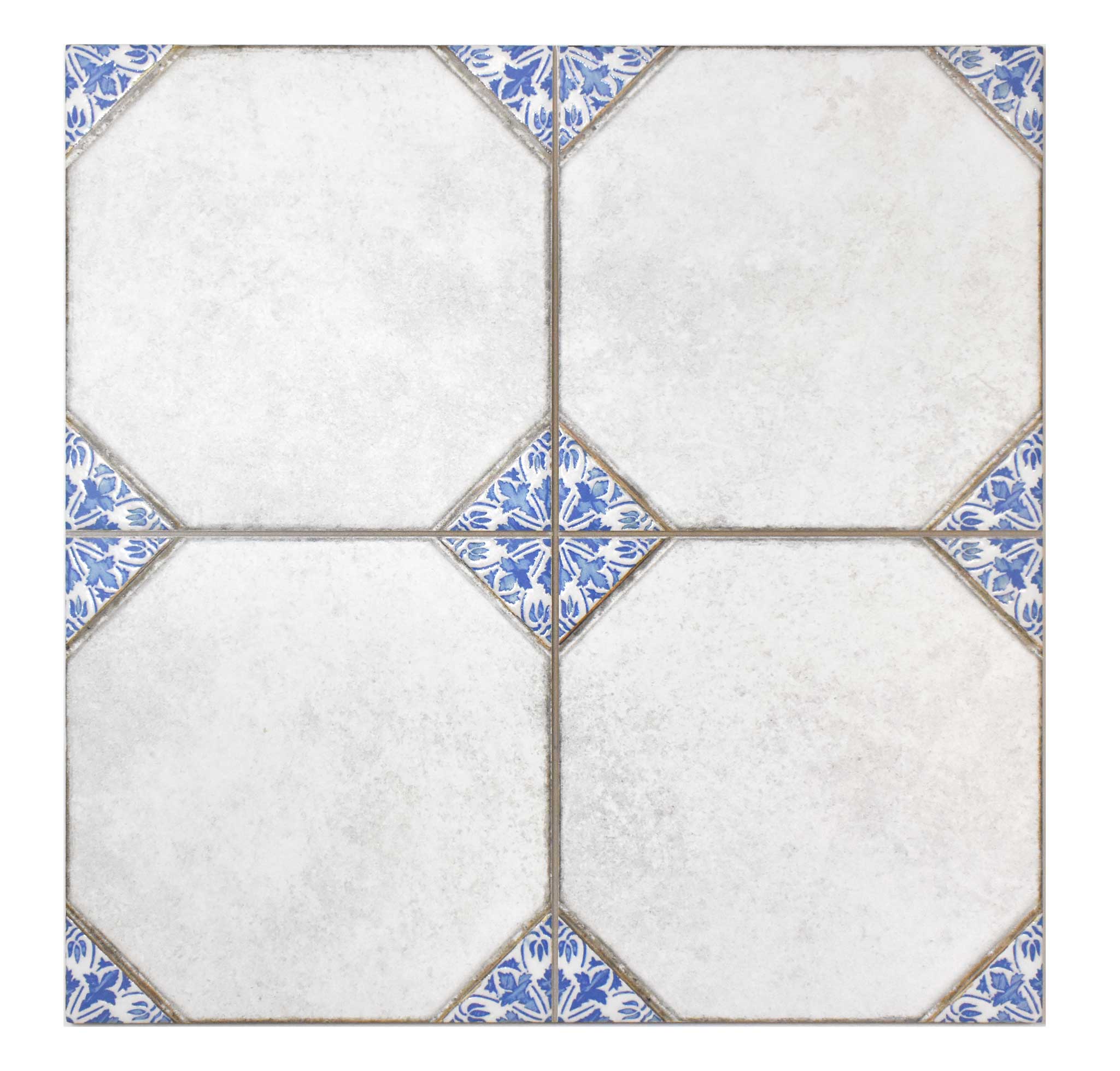Carrelage cabochon LEEDS Bleu