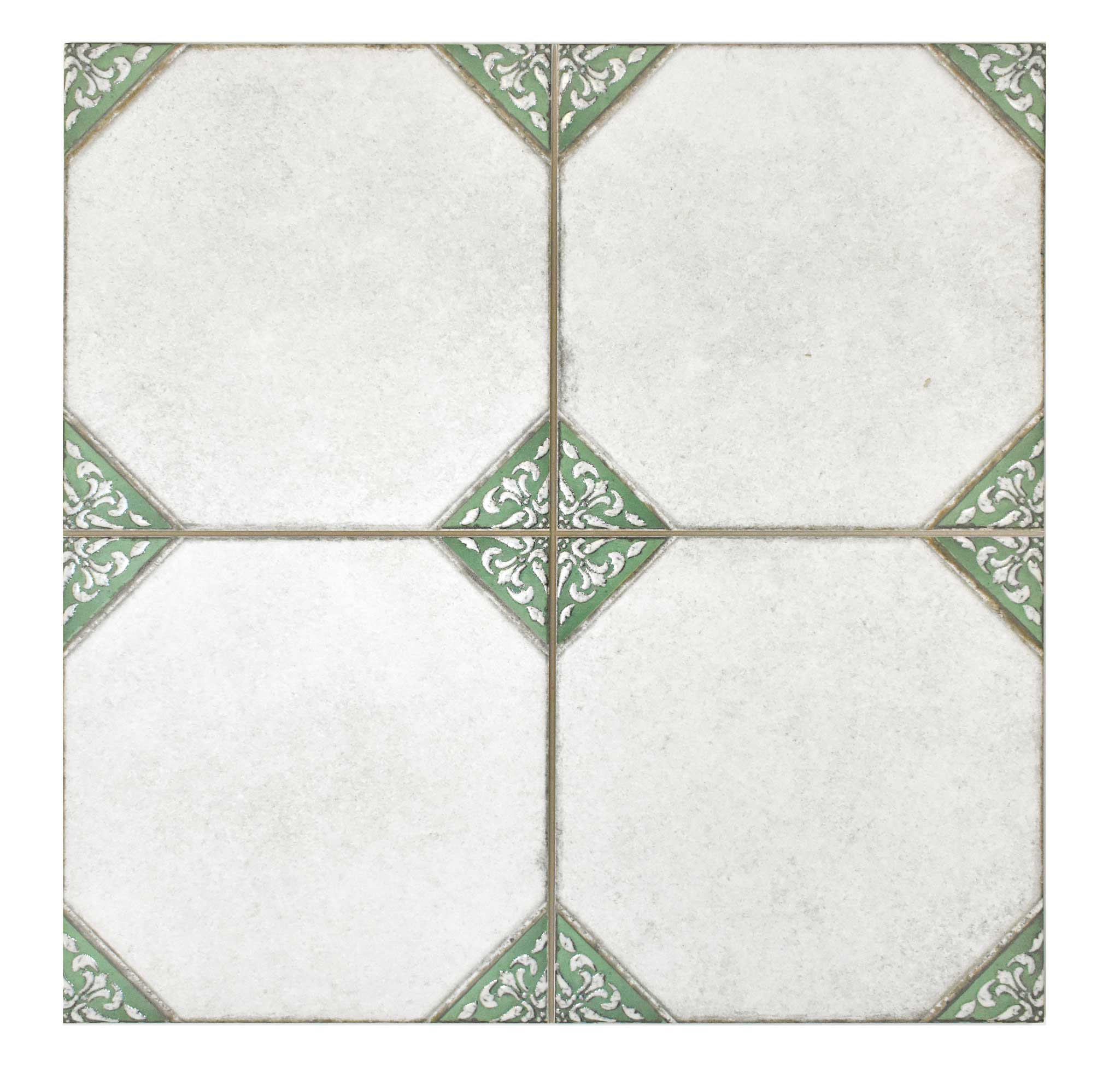 Carrelage cabochon LEEDS Vert